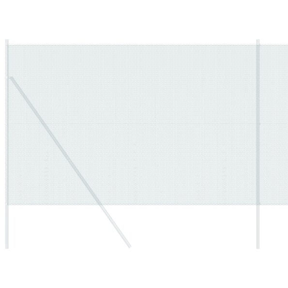 vidaXL Hexagonálna ohrada Zelená Kov 5000 x 0.07 x 150 cm Odolná – Obrázok 3