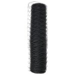 vidaXL Hexagonálny plot Sivá 0,4 x 25 m PVC – Obrázok 5