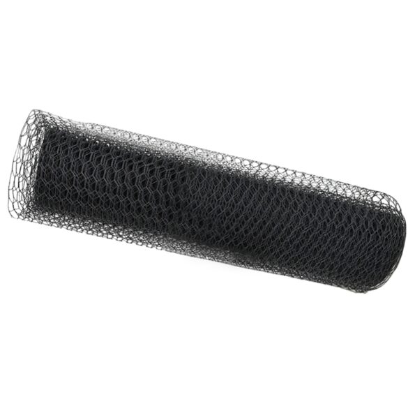 42005554_2.jpg vidaXL Hexagónové oplotenie Sivé 0.4x50 m Oceľ – Obrázok 2