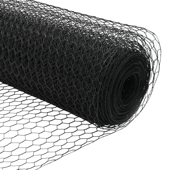 vidaXL Hexagonálny plot Sivá 1,2 x 50 m PVC – Obrázok 7