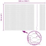 vidaXL Hexagonálne oplotenie šedé 1.6x50 m Oceľ – Obrázok 8