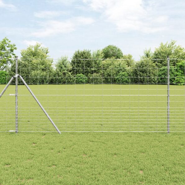 42005785_1.jpg vidaXL Poľný plot 1.2x10 m pozinkovaná oceľ – Obrázok 1