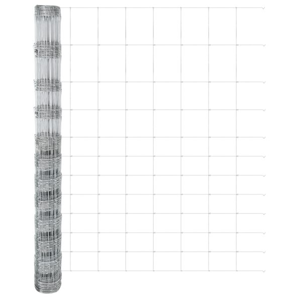 vidaXL Divoký plot Horúce zinkovanie 1000 x 140 x 0,18 cm Železo – Obrázok 4