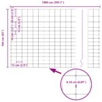 vidaXL polia pre ohrady 1.6x10 m pozinkovaná oceľ – Obrázok 8