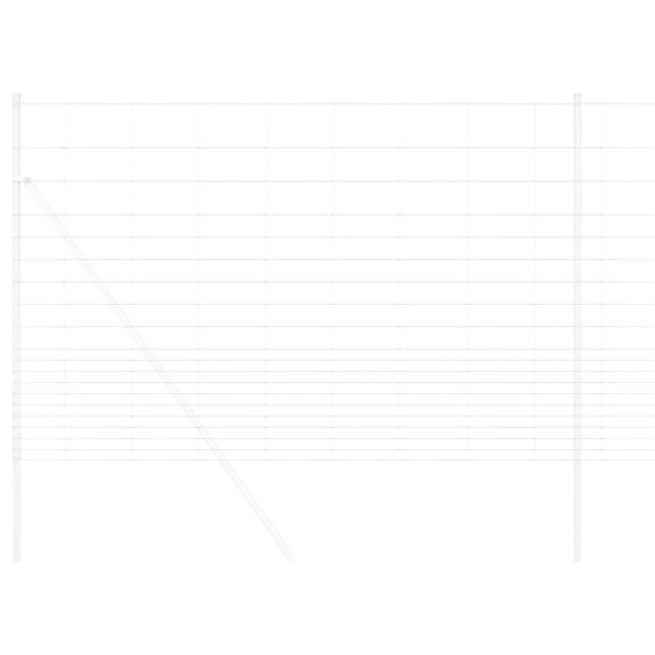 vidaXL Poľná ohrada 1,6x10 m pozinkovaná oceľ – Obrázok 3