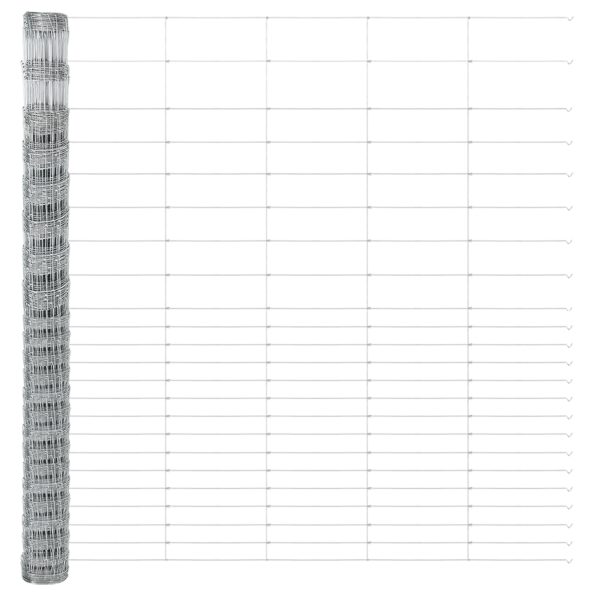 vidaXL Poľná ohrada 1,6x10 m pozinkovaná oceľ – Obrázok 4