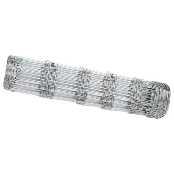 vidaXL Poľný plot 0.8x25 m Pozinkovaná oceľ – Obrázok 2