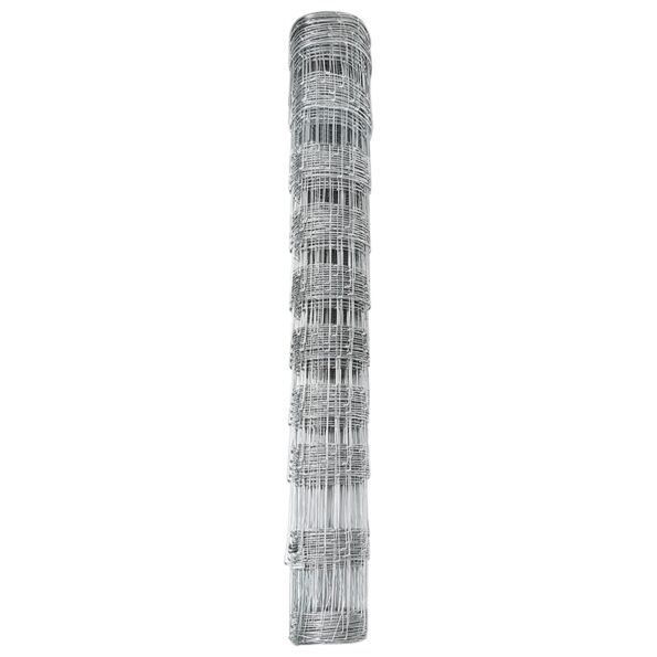 42005807_5.jpg vidaXL Poľná ohrada 1x25 m Pozinkovaná oceľ – Obrázok 5