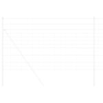 vidaXL Poľný plot 1.4x25 m Zinkovaná oceľ – Obrázok 3