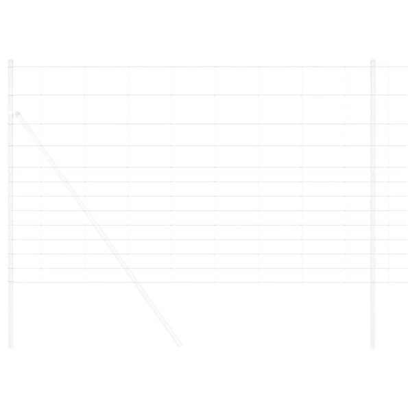 vidaXL Poľný plot 1.5x25 m pozinkovaná oceľ – Obrázok 3