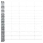 vidaXL Poľné oplotenie 1,5x25 m pozinkovaná oceľ – Obrázok 4