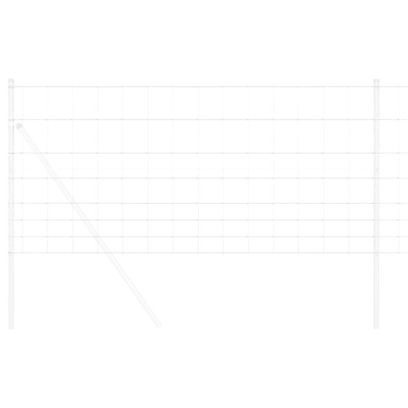 vidaXL Polný plot 1x50 m Pozinkovaná oceľ – Obrázok 3