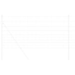 vidaXL Poľné oplocenie 1.2x50 m Galvanizovaná oceľ – Obrázok 3