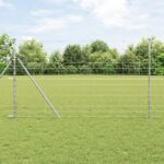 vidaXL Plot na pole 1.4x50 m pozinkovaná oceľ