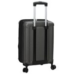 vidaXL Sklápacia cestovná taška s tvrdou schránkou 20'' tmavošedá 34x23x55.5 cm ABS – Obrázok 5