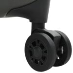 vidaXL Sklápacia cestovná taška s tvrdou schránkou 20'' tmavošedá 34x23x55.5 cm ABS – Obrázok 6