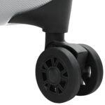 vidaXL Skladací kufor tvrdý kryt 20 palcov strieborný 34x23x55.5 cm ABS – Obrázok 6