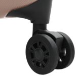 vidaXL Skladací kufor tvrdá škrupina 24'' Ružové zlato 43x27x66 cm ABS – Obrázok 6