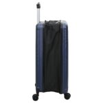vidaXL Skladací kufor Hard Shell 20'' Tmavomodrý 34x23x55.5 cm ABS – Obrázok 4