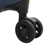 vidaXL Skladací kufor s tvrdou škrupinou 24'' Tmavomodrý 43x27x66 cm ABS – Obrázok 6