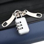 vidaXL Skladací kufor s tvrdou škrupinou 24'' Tmavomodrý 43x27x66 cm ABS – Obrázok 7