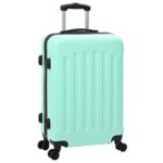 vidaXL Súprava kufrov 3 ks Tvrdý kufor Mätovo zelená 20” 24” 28” ABS – Obrázok 2