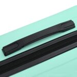 vidaXL Súprava kufrov 3 ks Tvrdý kufor Mätovo zelená 20” 24” 28” ABS – Obrázok 8