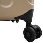 vidaXL Sklopná taška s tvrdým puzdrom 28'' Šampanské 50x30x76 cm ABS – Obrázok 6