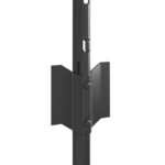 vidaXL Plotové stĺpy 5 ks U-tvarované Šedé 60 cm Oceľ – Obrázok 4
