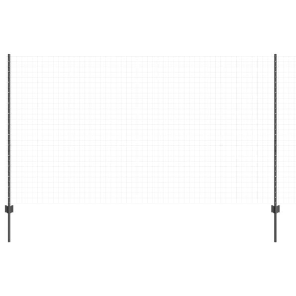 42006284_3.jpg vidaXL Plotové stĺpy 10 ks U-kanál Sivá 140 cm Oceľ – Obrázok 3