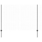 vidaXL Plotové stĺpy 10 ks U-kartón sivá 150 cm oceľ – Obrázok 3