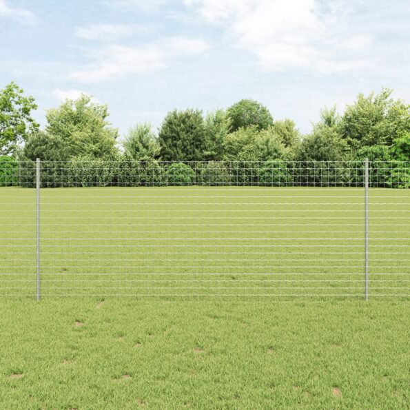 42006297_1.jpg vidaXL plotové stĺpy 22 ks U-kanál 100 cm z pozinkovanej ocele – Obrázok 1