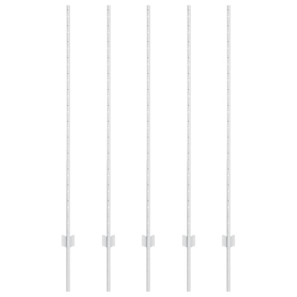 42006300_2.jpg vidaXL plotové stĺpy 10 ks U-Channel 140 cm pozinkovaná oceľ – Obrázok 2