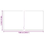 vidaXL Umelá tráva Čierna 1x15 m 30 mm – Obrázok 8