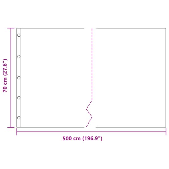 42006480_10.jpg vidaXL Korekčné bariéry s pripojovacími koľajnicami Čierna 0,7x5 m 1,5 mm HDPE – Obrázok 10
