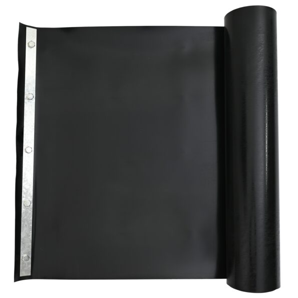 42006480_6.jpg vidaXL Korekčné bariéry s pripojovacími koľajnicami Čierna 0,7x5 m 1,5 mm HDPE – Obrázok 6