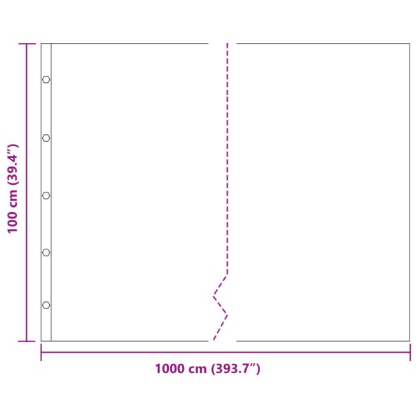 42006484_10.jpg vidaXL Kožená bariéra so spojovacími koľajnicami Čierna 1x10 m 1,5 mm HDPE – Obrázok 10