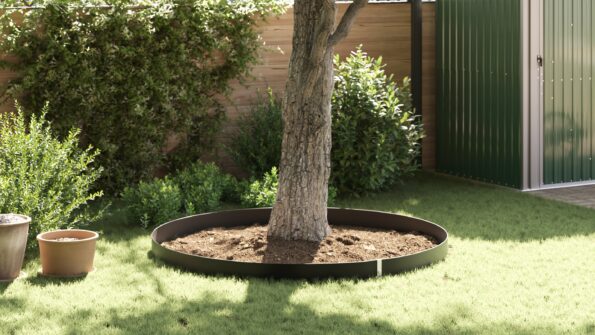 42006484_4.jpg vidaXL Kožená bariéra so spojovacími koľajnicami Čierna 1x10 m 1,5 mm HDPE – Obrázok 4