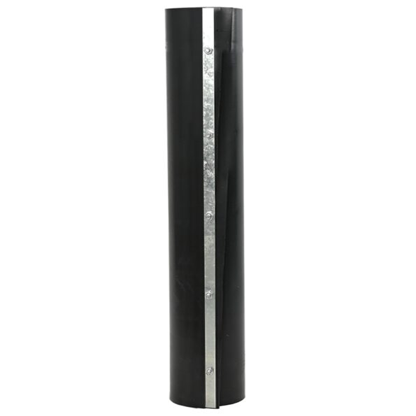 42006484_5.jpg vidaXL Kožená bariéra so spojovacími koľajnicami Čierna 1x10 m 1,5 mm HDPE – Obrázok 5