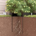 vidaXL Kožená bariéra so spojovacími koľajnicami Čierna 1x10 m 1,5 mm HDPE – Obrázok 9