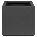 vidaXL Záhradný kvetináč v tmavošedej farbe, rozmer 36x36x35 cm, PP – Obrázok 4