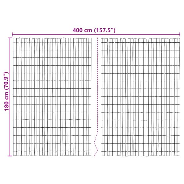42006510_6.jpg vidaXL Plot z kôry 400x125 cm – Obrázok 6