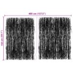 vidaXL Plot z brezového dreva 400x150 cm – Obrázok 6