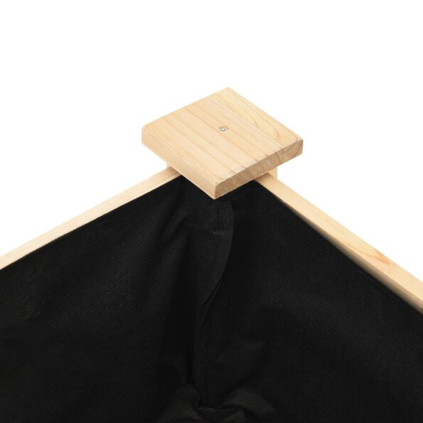 vidaXL Záhradný kvetináč s poličkou 203x53x76 cm z masívneho dreva – Obrázok 8