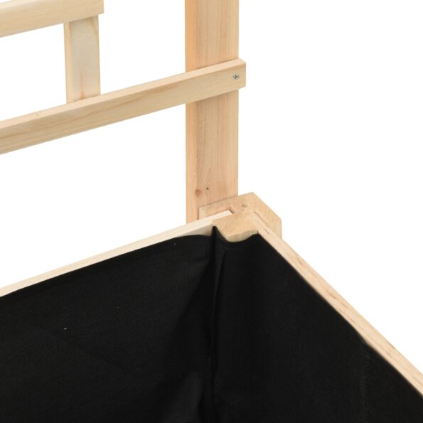 vidaXL Záhradný kvetináč s trelážou a policou 161x43x152 cm z masívneho dreva borovice – Obrázok 8