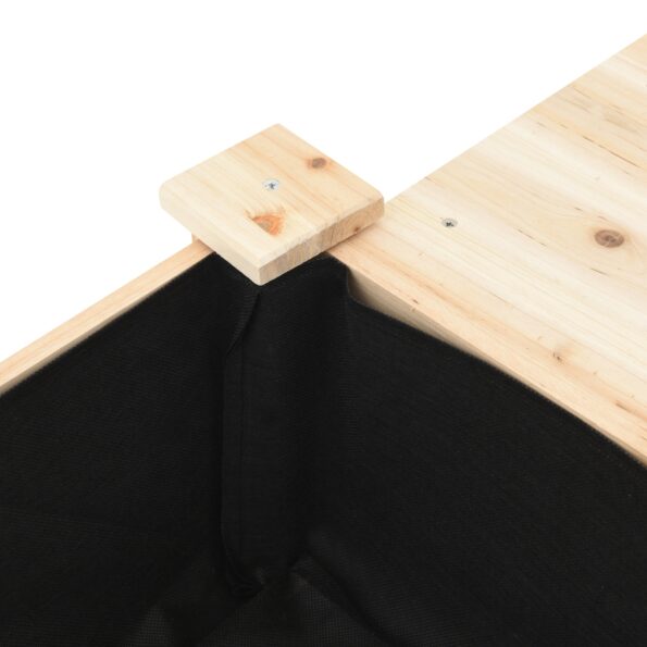 vidaXL Záhradný črepník so policami 155x59x76 cm z masívneho borovicového dreva – Obrázok 8