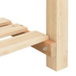 vidaXL Záhradný kvetináč s mriežkami 115x59x76 cm z masívneho dreva jedľa – Obrázok 9