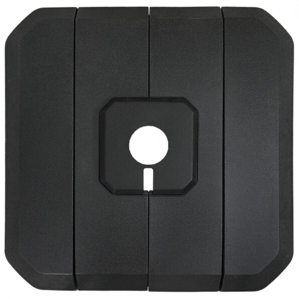 vidaXL 4-dielna súprava základní slnečníka - 130kg piesku alebo 90kg vody – Obrázok 8