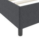 vidaXL Tmavo šedý rám postele 80x200 cm z kordurovej tkaniny – Obrázok 6