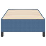 vidaXL Postelový rám Modrá 80x200 cm Zamatová tkanina – Obrázok 5
